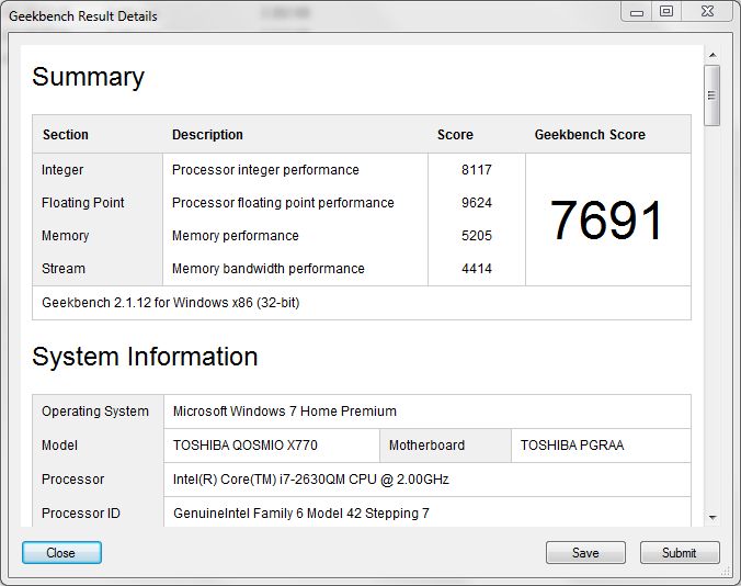 Toshiba Qosmio X770 - marzenie mobilnego gracza? [test cz. 2] 12