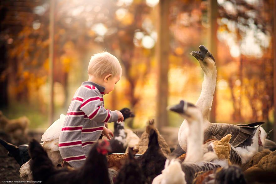 Żona kupiła mężowi aparat, by fotografował ich dzieci. Efekt przerósł jej oczekiwania 7