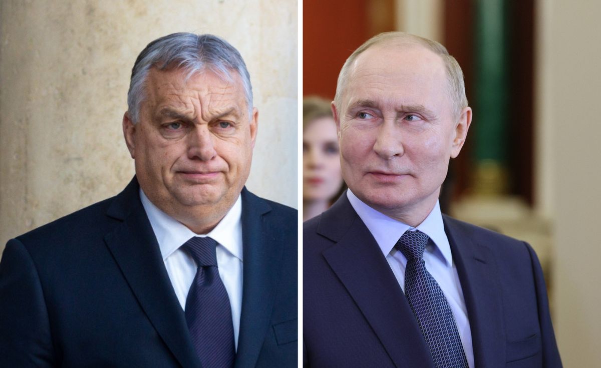 Viktor Orban i Władimir Putin