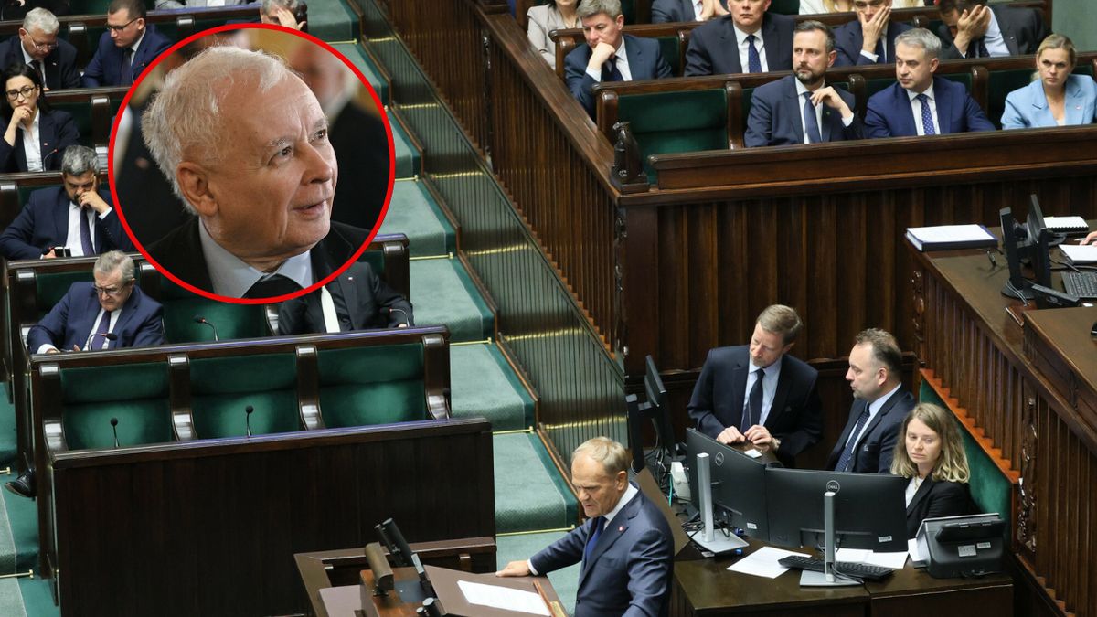 Puste ławy lidera PiS