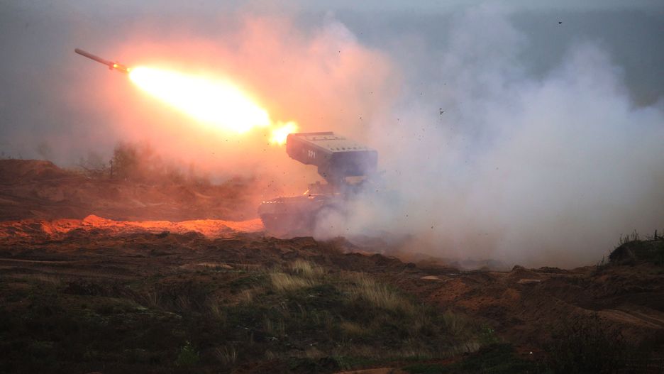Rosyjska armia w akcji na manewrach Zapad 2017