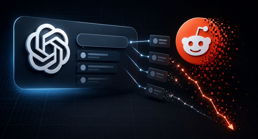 ChatGPT znacznie rzadziej cytuje Reddita. W tle zarzuty o manipulowanie