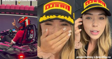 Sandra Kubicka i Adam Zaorski bryknęli razem na gokarty. Humorki dopisywały: "Jaki kraj, tacy Kim Kardashian i Lewis Hamilton" (ZDJĘCIA)