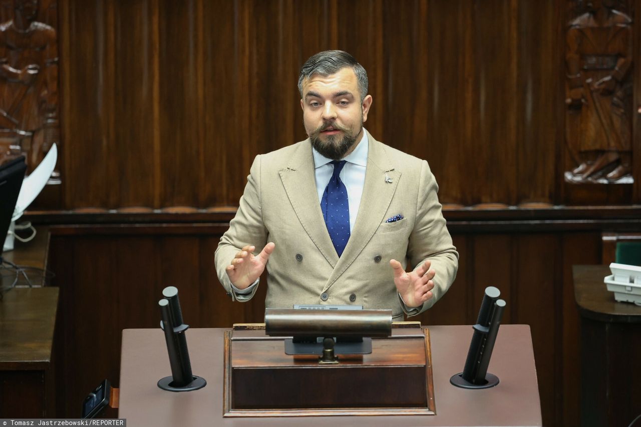 Zapytano go aborcję po gwałcie. Poseł Konfederacji wprost