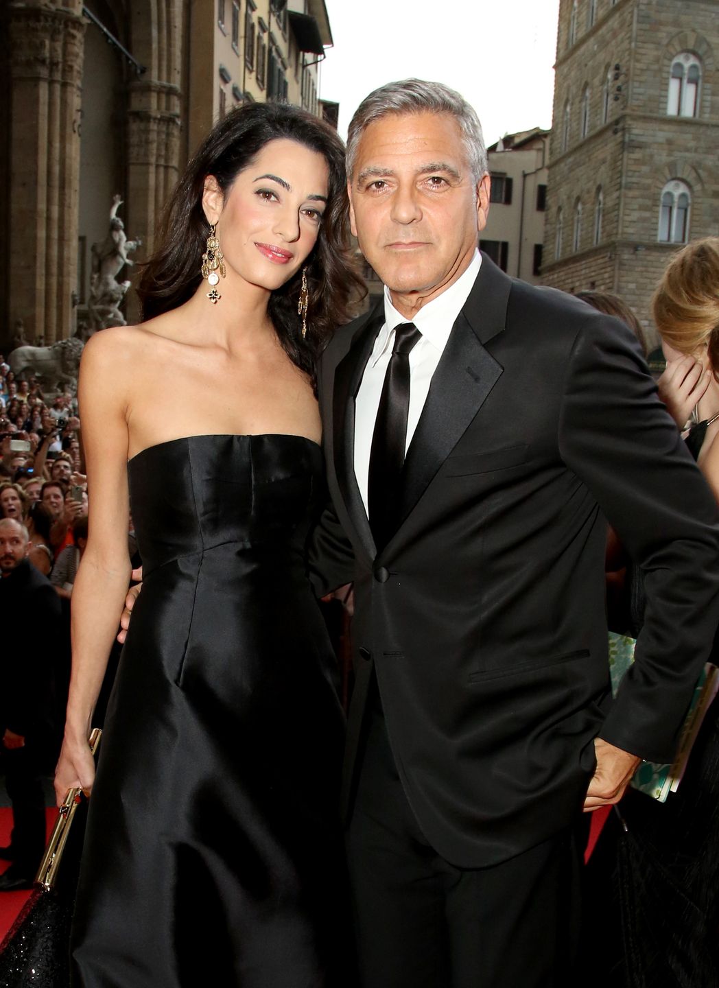 George i Amal Clooneyowie