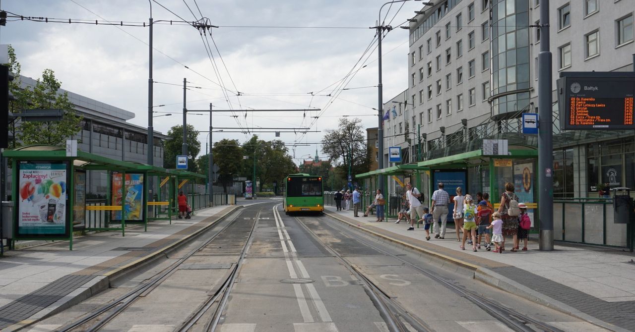 Poznań: Od poniedziałku 1 września nowy rozkład jazdy. Tramwaje wrócą na węzeł Traugutta i Bałtyk. Będą jeździć co 10 minut