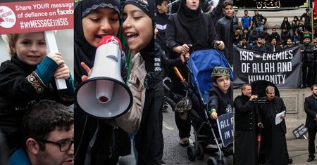 Muzułmanie protestują przeciwko ISIS: "Tylko razem możemy pokonać nienawiść" (ZDJĘCIA)