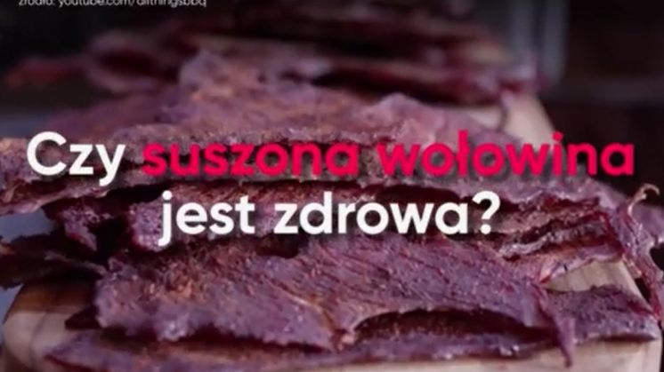 Suszona wołowina ma niesamowity smak i aromat