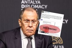 Prowokacje i groźby Ławrowa w rosyjskiej TV. Żaryn: prezentują nas jako podżegaczy wojennych