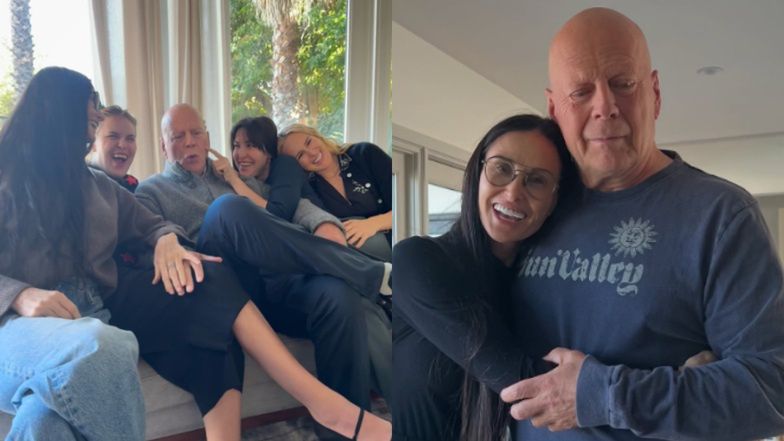 Demi Moore złożyła życzenia Bruce'owi Willisowi 