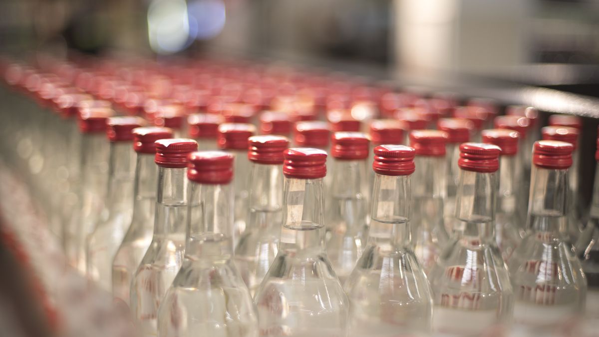 W Polsce hamuje produkcja wódki