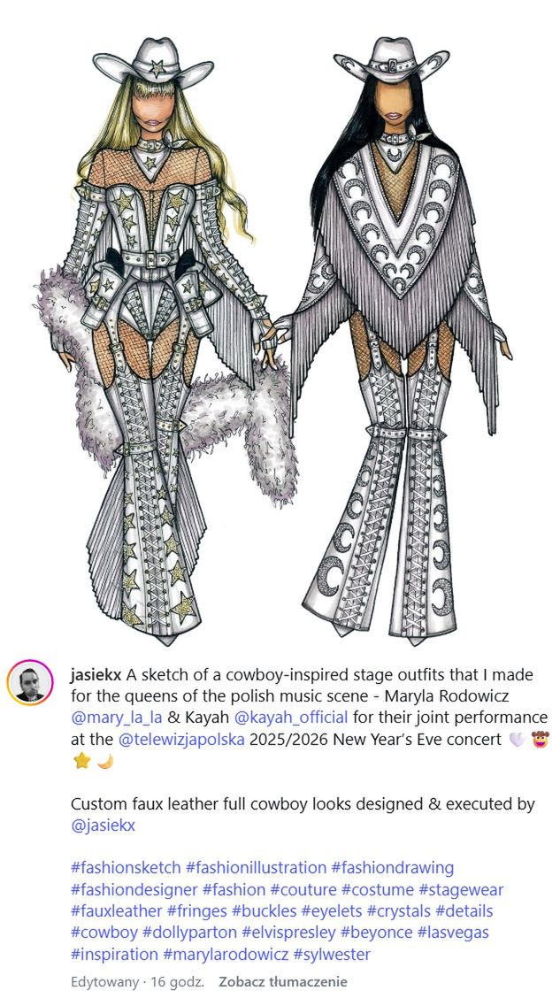 Projekt kostiumów Maryli Rodowicz i Kayah