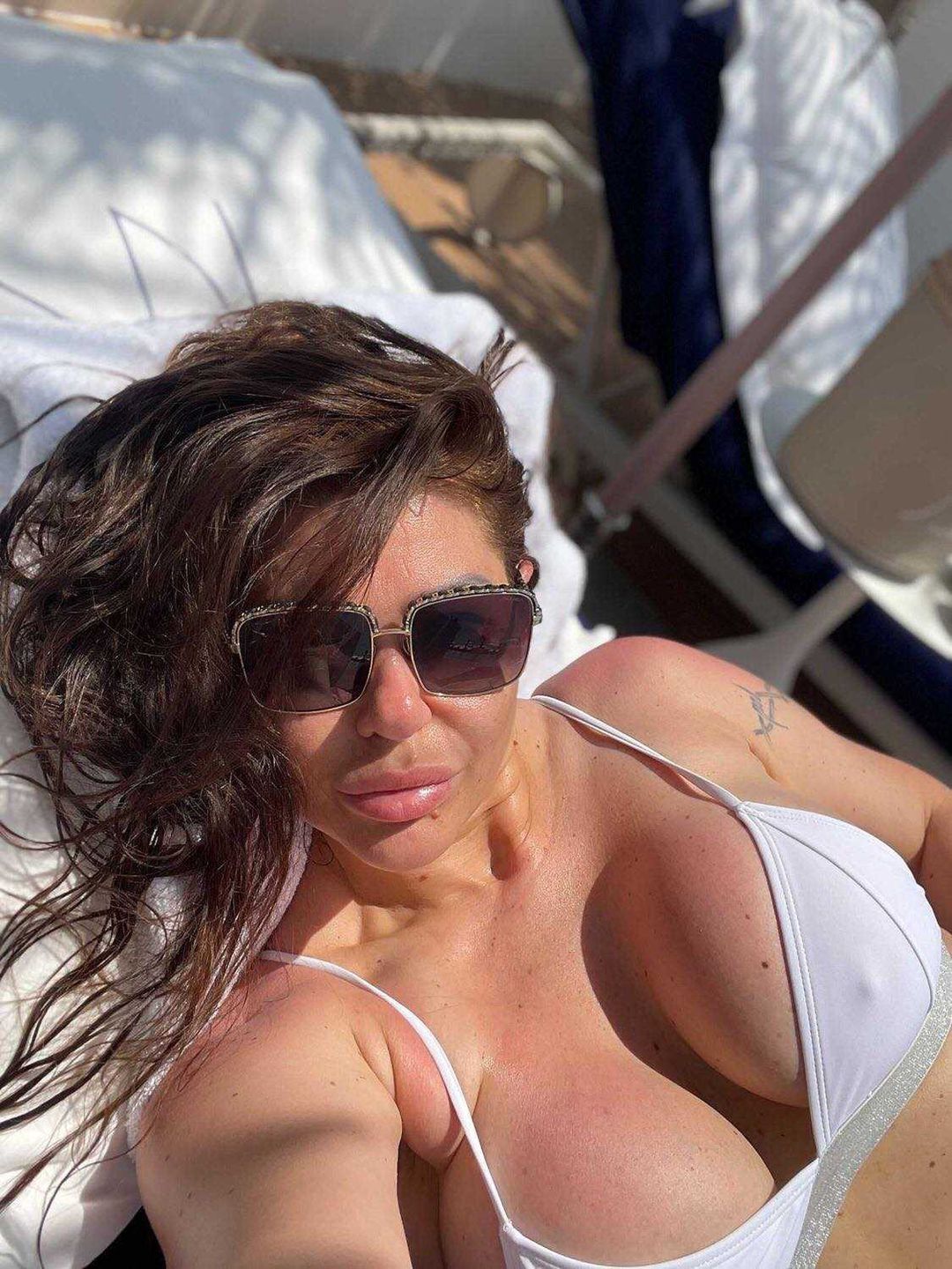 Iwona Węgrowska na wakacjach w Dubaju