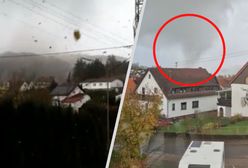 Potężne tornado za Odrą. "Ludzie w panice uciekali"