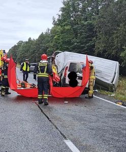 Wypadek w Cierpicach. Policjanci przeoczyli ciało. Poniosą konsekwencje
