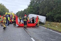 Wypadek w Cierpicach. Policjanci przeoczyli ciało. Poniosą konsekwencje