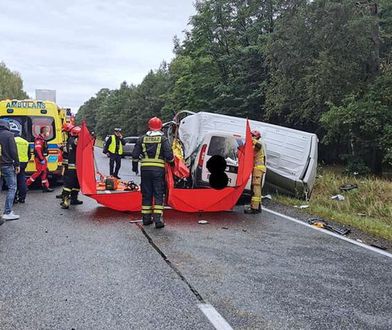 Wypadek w Cierpicach. Policjanci przeoczyli ciało. Poniosą konsekwencje