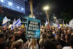 Milion Izraelczyków na ulicach. "Ten koszmar musi się skończyć"