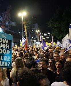 Milion Izraelczyków na ulicach. "Ten koszmar musi się skończyć"
