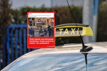 Tłumy na pogrzebie. 75-latek zginął w taksówce. "Nie zasłużyliście"