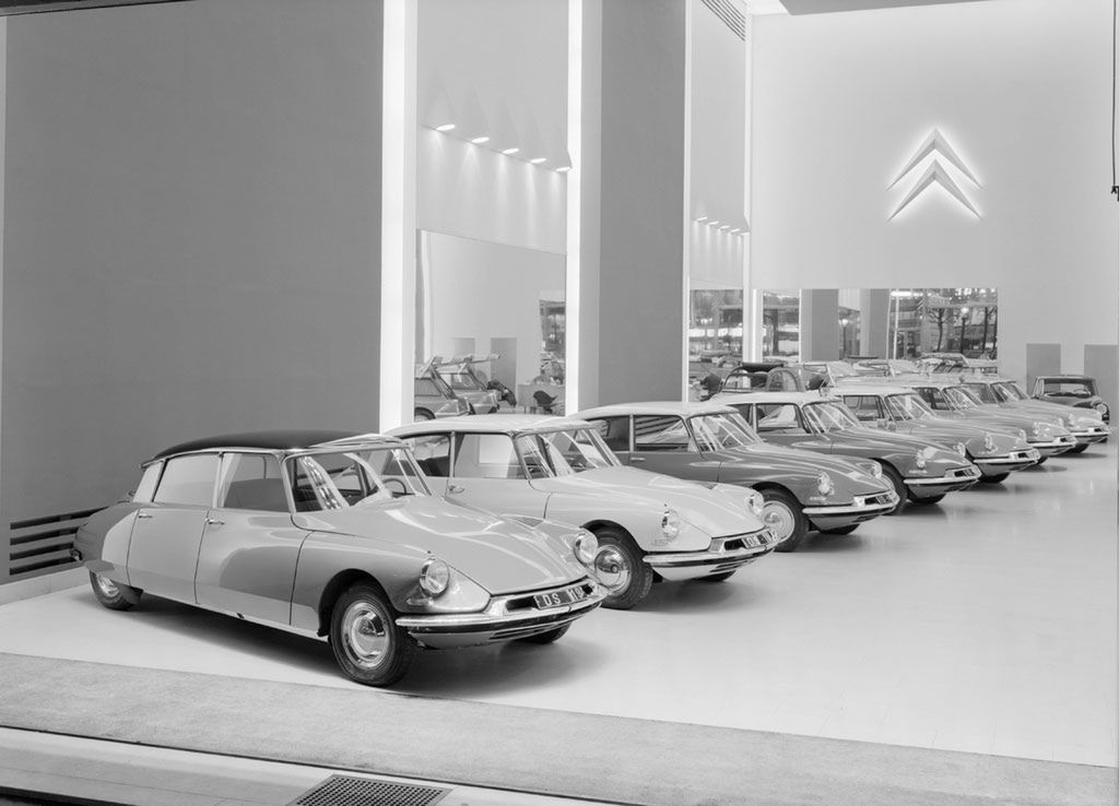 Citroeny DS w pierwotnej wersji