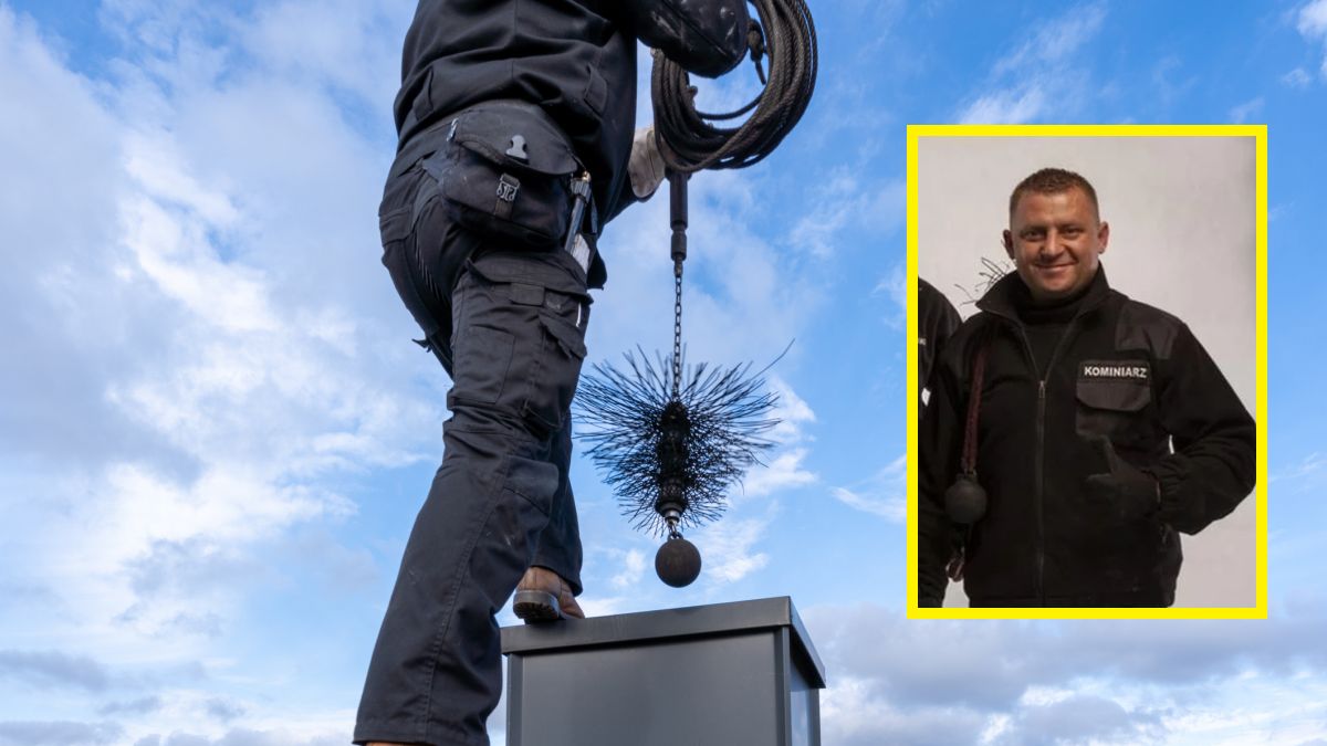 Mistrz kominiarski uczy się wiele lat - podkreśla nasz rozmówca