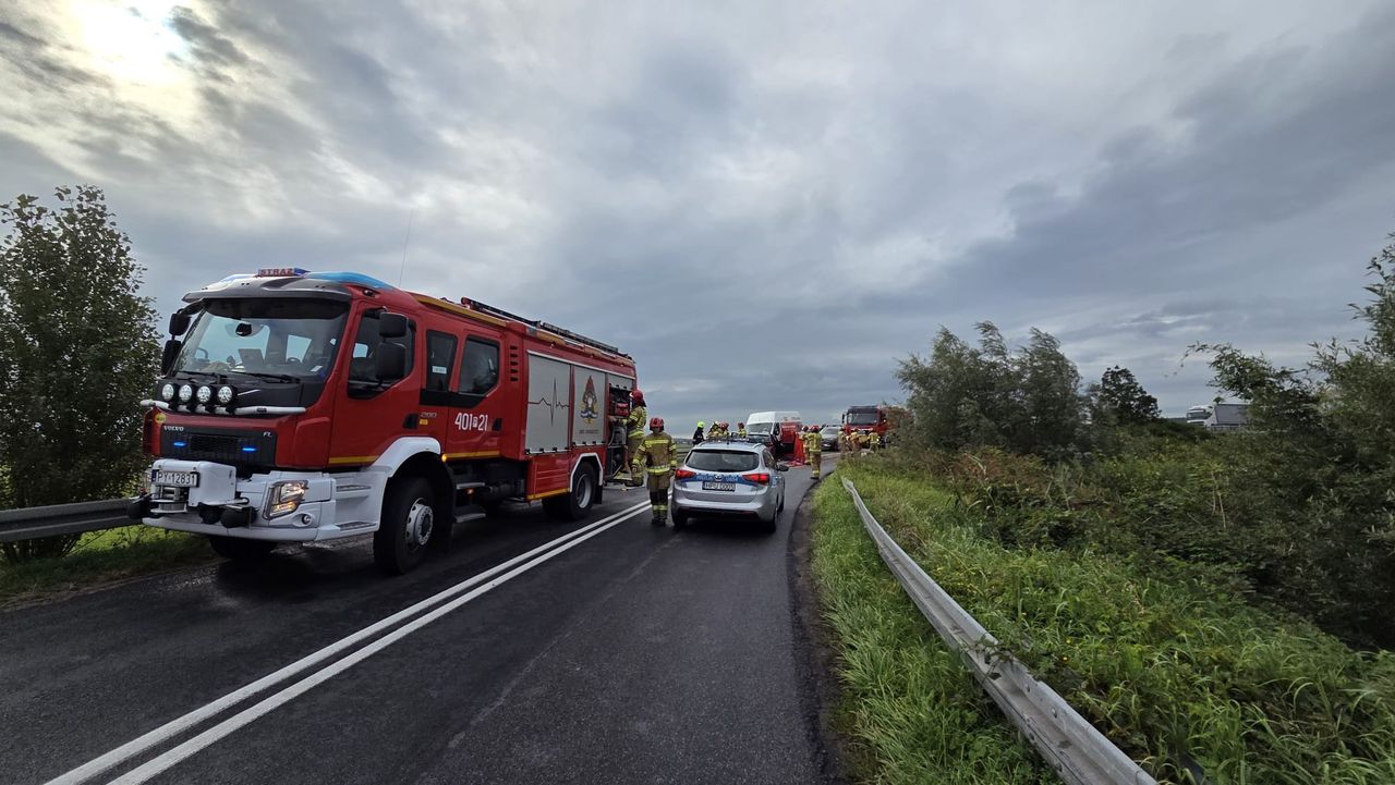 Milcz: Tragiczny finał wypadku. Nie żyje jedna osoba, cztery są ranne