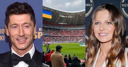 Anna Lewandowska ROZPŁYWA się nad córkami kibicującymi Robertowi na stadionie w Monachium (ZDJĘCIA)