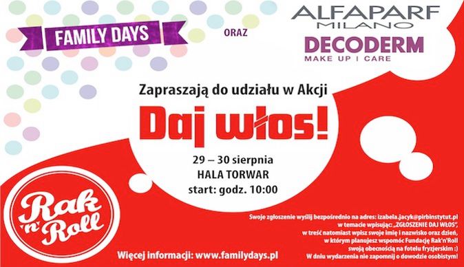 Akcja "Daj Włos" Fundacji Rak'n'Roll