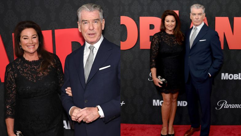 Pierce Brosnan bryluje na premierze ze szczuplejszą o 45 kg żoną