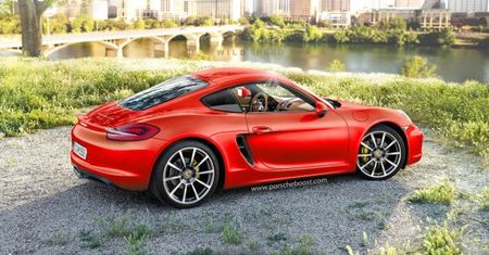 Porsche Cayman (2012) - nieoficjalne wizualizacje