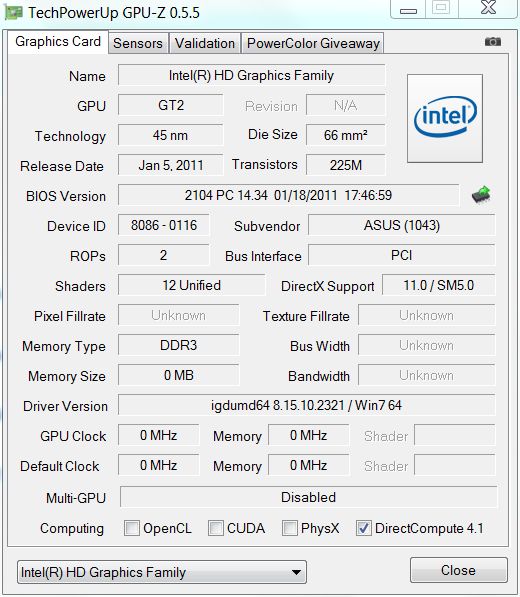 Asus K93SV - przenośny gigant [test cz. 2] 3