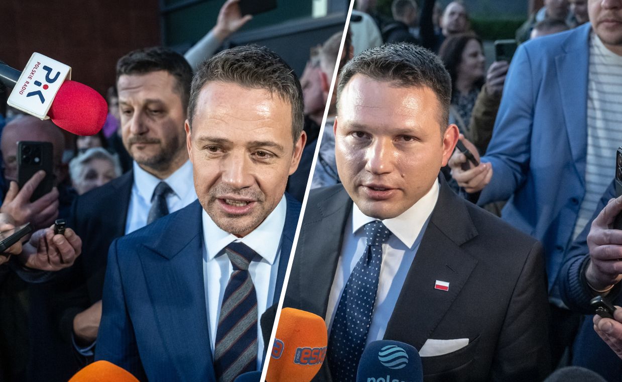 Mentzen ocenił rozmowę z Trzaskowskim. Zabrał głos po wyjściu ze studia