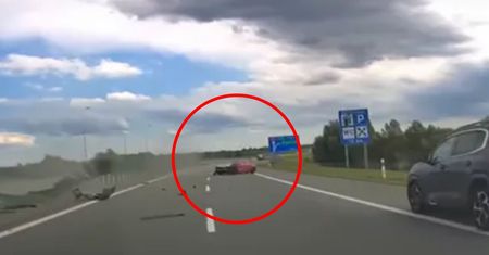 "Hamuj!". Przerażające nagranie z A1 obiegło sieć
