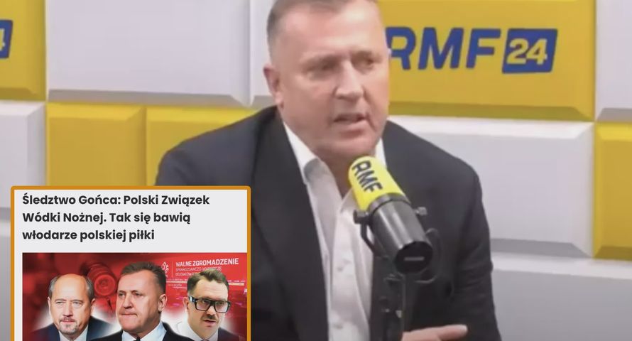 PZPN żąda sprostowania. "Nieprawdą jest, że wódka odgrywa istotną rolę"