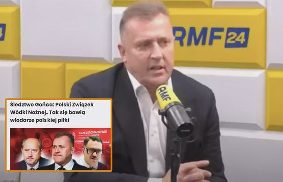 PZPN żąda sprostowania. "Nieprawdą jest, że wódka odgrywa istotną rolę"