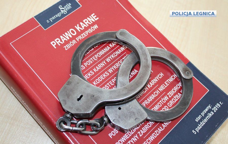 Legnica. Seryjny złodziej w rękach policji. Grozi mu 10 lat więzienia