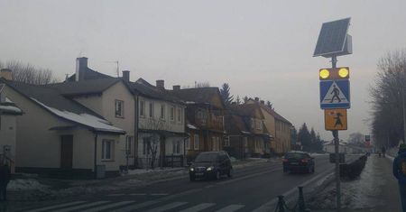 Lubelskie: Inteligentne przejście poinformuje nadjeżdżającego kierowcę o pieszym