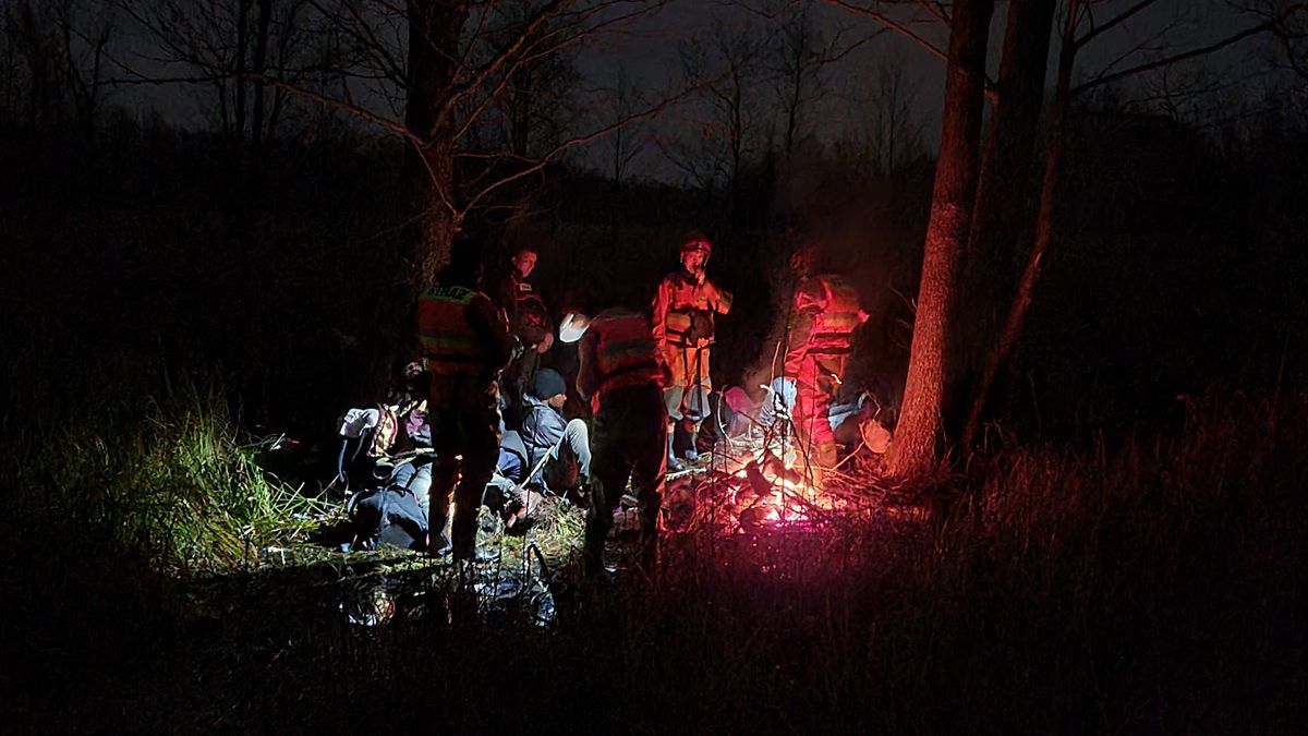 Akcja ratunkowa trwała w sumie 10 godzin