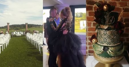 Dawid Narożny wziął ślub! Panna młoda wystąpiła w CZARNEJ SUKNI (ZDJĘCIA)
