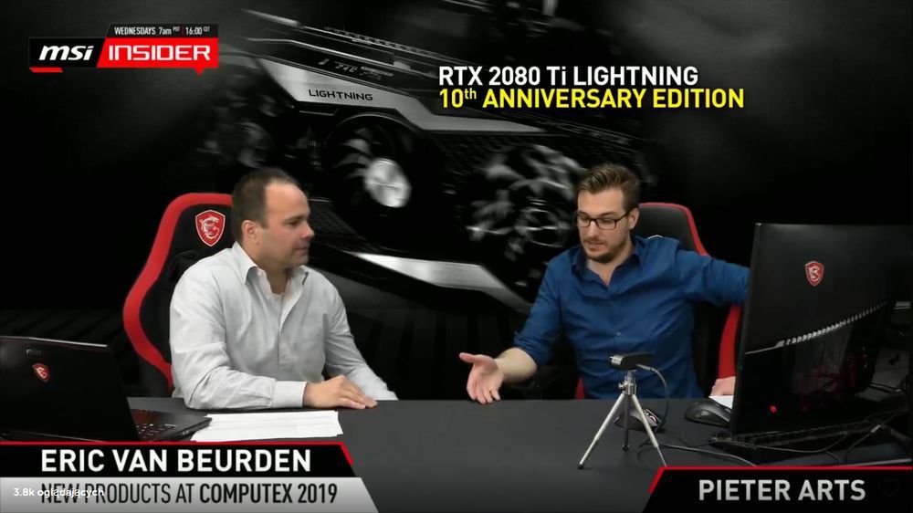 MSI GeForce RTX 2080 Ti Lightning 10th Anniversary Edition