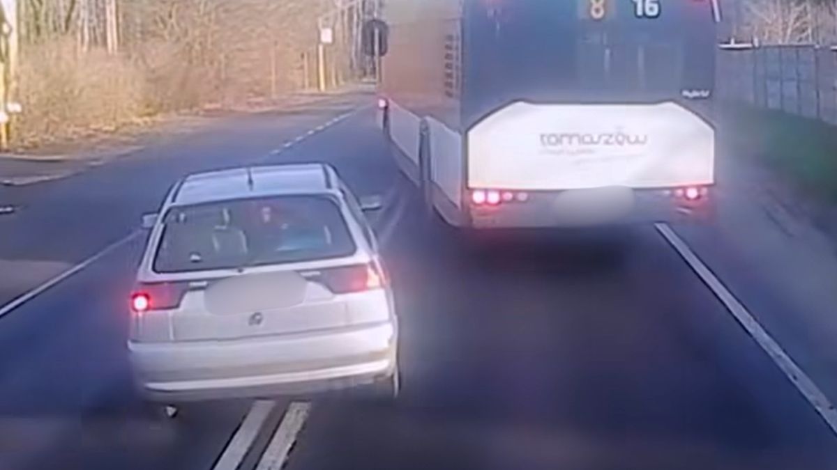 Nagranie z Tomaszowa wywołało burzę w sieci.