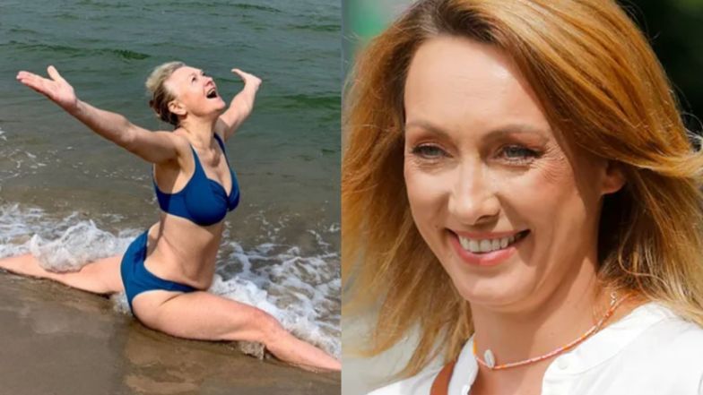 Anna Kalczyńska chwali się gibką mamą