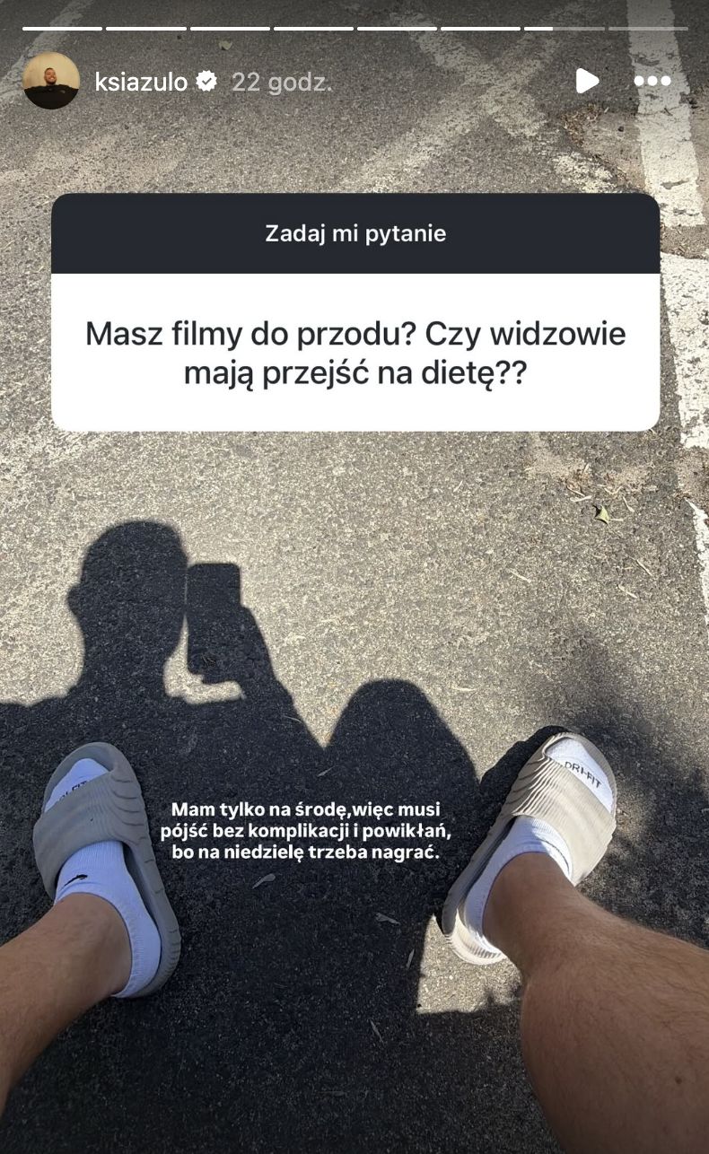 Książulo o nowym odcinku