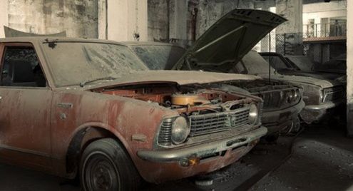 Tajemniczy garaż na Cyprze, w którym czas się zatrzymał!