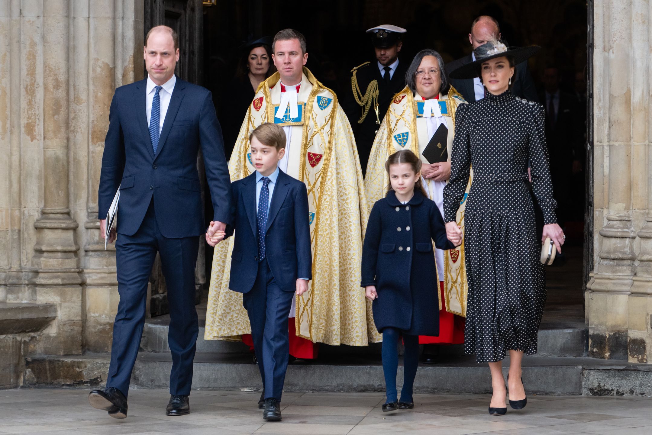 Brytyjska rodzina królewska uczciła pamięć księcia Filipa podczas nabożeństwa w Westminster Abbey