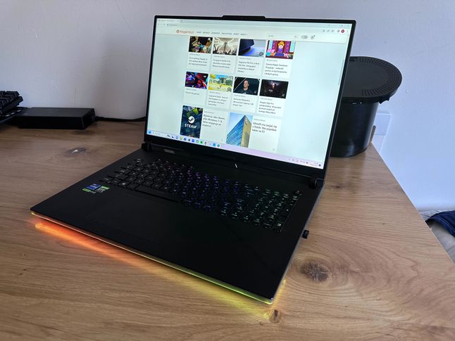 Klawiatura laptopa pozostawia wiele do życzenia