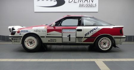 Toyota Celica ST 165 GT4 Carlosa Sainza na sprzedaż. Wystarczy niecały milion złotych