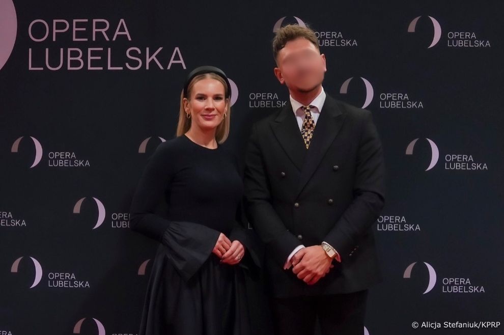 Marta Nawrocka na premierze "Halki"
