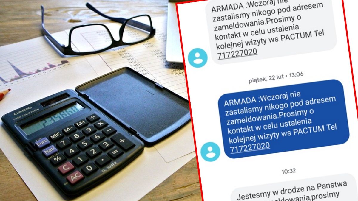 Pan Michał padł ofiarą oszustwa na nieistniejący dług.